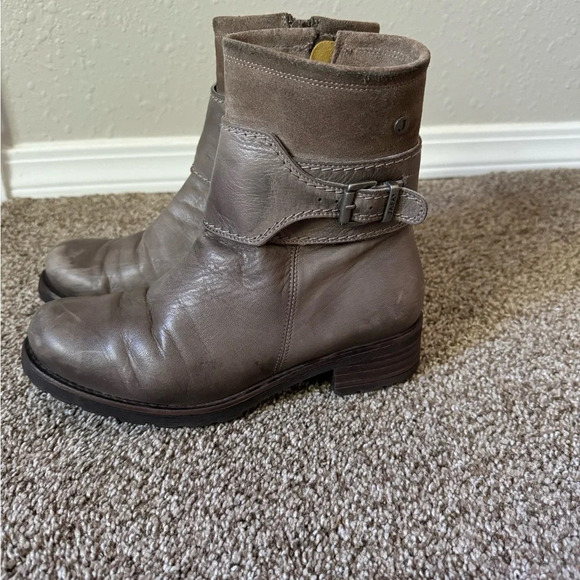 Jafa 489 Cactus Ankle Boots Size 38 Taupe Leather Sundance - Picture 3 of 11